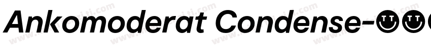 Ankomoderat Condense字体转换